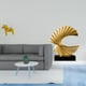 thumbnail image 2 of Adorno De Caballo De Dala Sueco Con Forma De Ola Oceánica, Figura Coleccionable De Dalecarlia, Escultura Abstracta De Animal Para Estantería, Entrada, Armario, Dormitorio, Sala De Estar,, 2 of 8