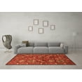 thumbnail image 3 of Ahgly Company Indoor Rectangle Oriental Orange Industrial Area Rugs, 3' x 5', 3 of 4