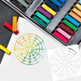 thumbnail image 5 of 15 Pieces Mandala Dot Painting Tool Stencils Set, Reusable Mandala Stencil Template for Rock Wood Canvas DIY Painting, 5 of 5