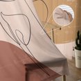 thumbnail image 6 of Simple Abstract Line Art Curtains For Living Room Luxury Baby Bedroom Tulle Curtains Kitchen Room Modern Style Sheer Curtains, 6 of 7