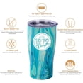 thumbnail image 2 of Vintage 1972 50th Birthday Gifts for Women Men Insulated Stainless Steel Tumbler - 50 Year Old Presents Best Gift for Her or Him 50th Party Decorations Supplies (Blue Swirl), 2 of 6