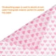 thumbnail image 4 of Uxcell 100 piezas de hojas de papel encerado con patrón de corazón cuadrado 9.84" x 8.46" para papel de hornear sándwich, rojo, 4 of 7