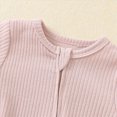 thumbnail image 6 of CAUYDY Baby Boys Sleepers Preemie Clothes 0 3 6 9 12 18 24 Months Newborn Long Sleeve Bodysuit Infant Boy Cute Romper Fall Winter Toddler Pajamas Pink for Sizes 9-12 Months, 6 of 9