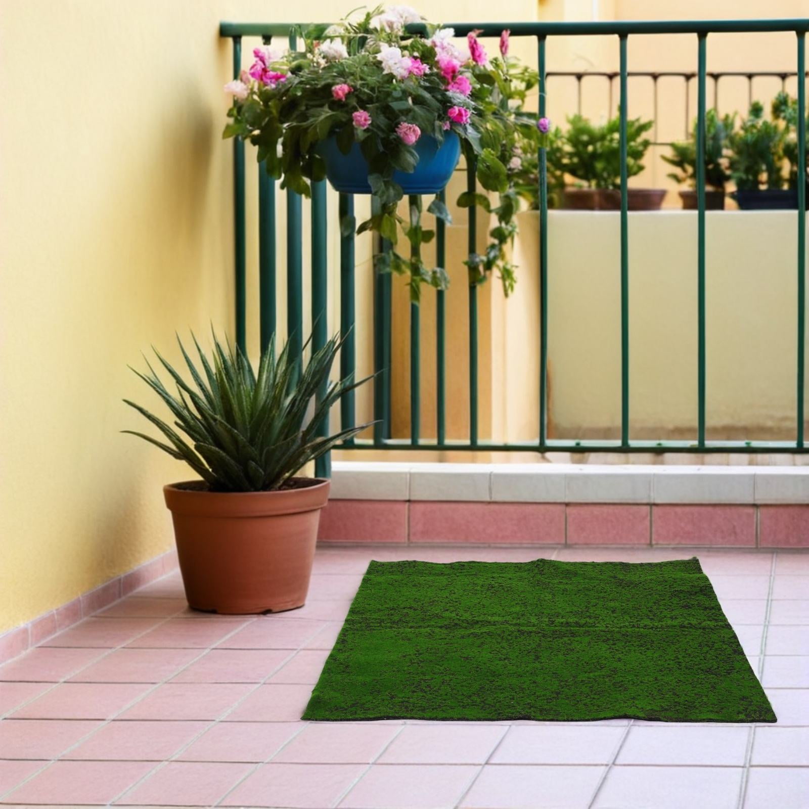 OUNONA Green Artificial Moss Sheet Natural Looking Faux Moss for Home Office Decor