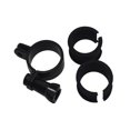 thumbnail image 3 of Hongchun Flashlight Holder Helmet Flashlight Holder Portable Plastic Clip Holder Quick Release Flashlight Holder for Helmet Electric Torch Accessory, 3 of 5