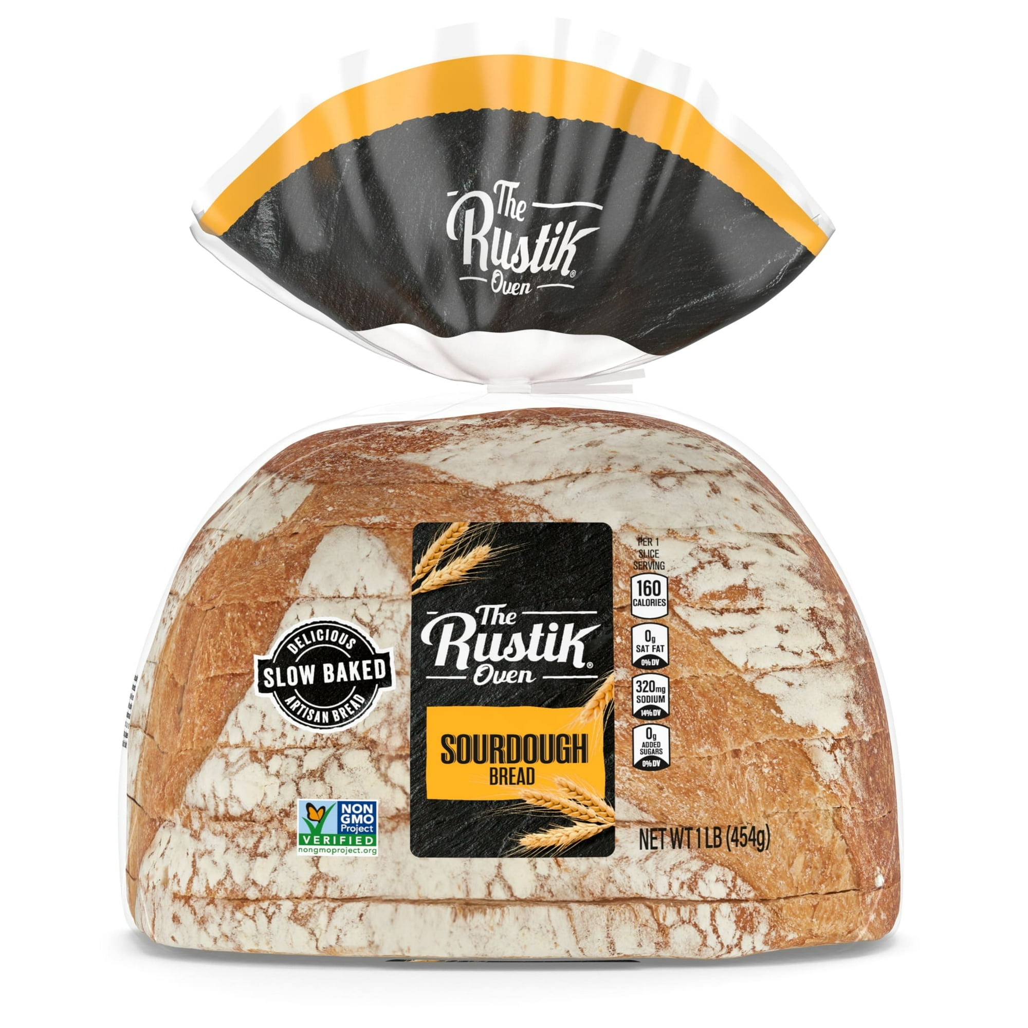 The Rustik Oven Sourdough Bread, 16 oz, Plain Sourdough Bread, Bag