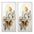thumbnail image 2 of Designart "Minimalistic Connection Grey Bridge II" Bridges Framed Wall Art Set Of 2 - Grey Architecture Framed Wall Art Set Of 2, 2 of 6