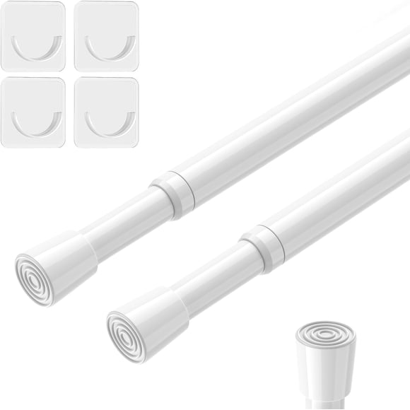 Barra de tensión AIZESI ajustable de 66 a 99 cm para puertas y viento