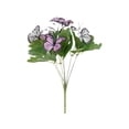 thumbnail image 2 of Artificial Butterfly Flower 11.4 Inch 3D Printed Flower Arrangement Realistic Simulation Wedding Aisle Stage Decor Valentine decorations indoor, 2 of 6