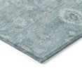 thumbnail image 3 of Addison Rugs Chantille Indoor/Outdoor Transitional Damask Blue Machine Washable Rectangle Rug, 1'8" x 2'6", 3 of 7