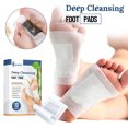 thumbnail image 4 of 10 unidades/juego de almohadillas de limpieza para pies pegatina para eliminar la humedad natural para pies para mujeres y hombres, 4 of 9