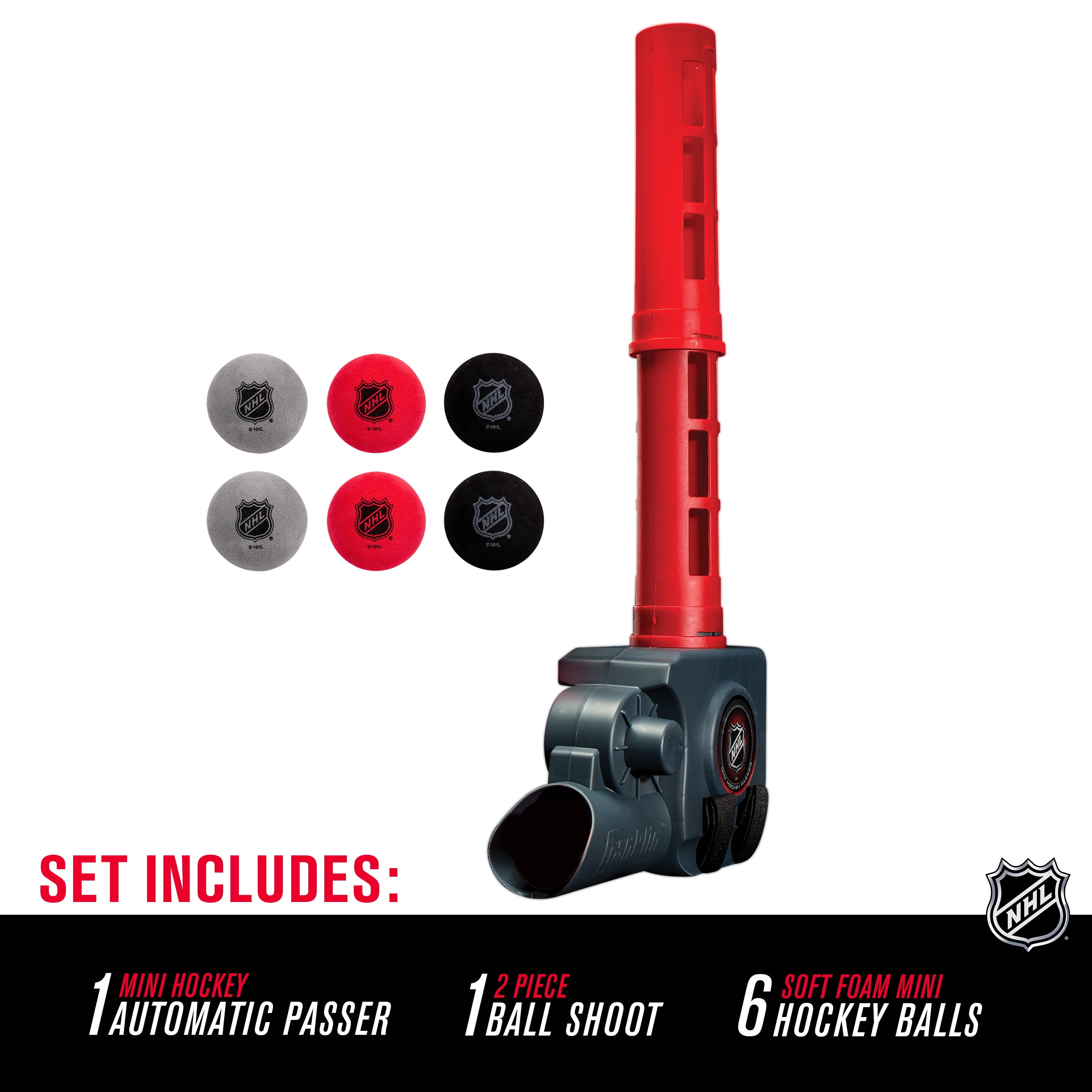 Franklin Sports NHL Automatic Mini Hockey Ball Passer