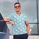 thumbnail image 4 of Fotbe Funny Chicken Camiseta Polo de Golf para Hombre con Estampado – Camisa Deportiva Transpirable con Cuello Abotonado-X-Large, 4 of 6