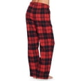 thumbnail image 5 of Ashford & Brooks Women's Super Soft Flannel Plaid Pajama Sleep Pants, 5 of 6