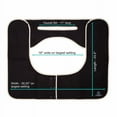 thumbnail image 4 of Splashpad Kids Bathroom Sink Splash Guard, Adaptable Size, Black, 4 of 5