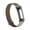 Brown, variant on Magnetic Silicone Watch Band Compatible with Google Fitbit Air, Quick-Release Replacement Strap with Metal Accent Design