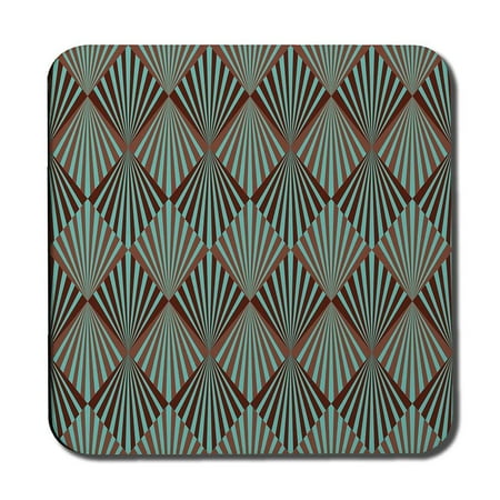 

Green Geometric Rays (Coaster)