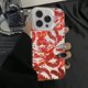 thumbnail image 3 of Funda de teléfono con IMD de plata galvanizada con labios rojos y chica sexy para iPhone 15, 16 Pro Max, 14, 13, 12, 11, XR, XS, 7, 8 Plus, carcasa trasera a prueba de golpes, 3 of 5