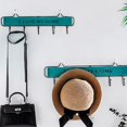 thumbnail image 3 of NEWLY Rack Hooks 3 Size Modern Simplicity Style Wooden Wall-mounted Shelving Hook blue, 3 of 8