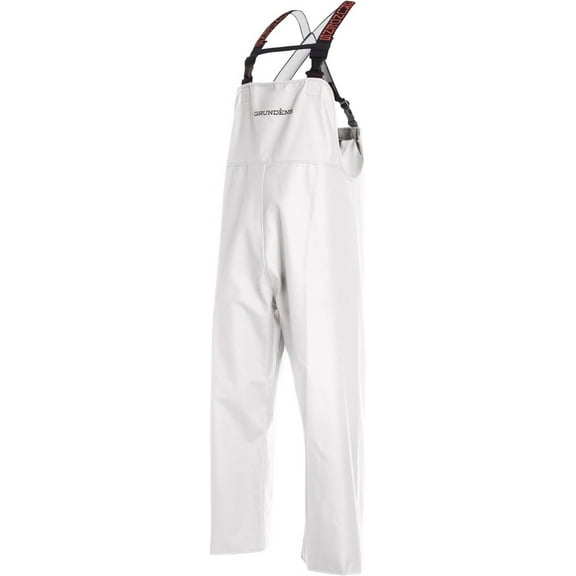 Grundens Men’s Shoreman Bib Pants WHITE 10043-100 BRAND NEW