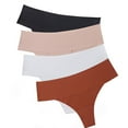 thumbnail image 2 of Women's Underwear Invisible Bikini No Trace Ladies Panties, 2 of 6