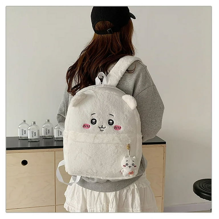 Usagi Backpack Cartoon Cute Kawaii Chiikawa Plush Crossbody Large