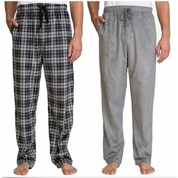 Nautica - Nautica Men's 2 Pack Soft Suede Fleece Pajama Pants Bottoms ...