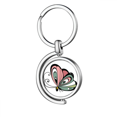 thumbnail image 1 of animal Shape cartoon Rotating Keychain Metal Keyring Holder, 1 of 2