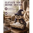thumbnail image 2 of Heimiao Wise Owl Quilted Tissue Box DIY Sewing Kit - Premium Patchwork Fabric Craft for Reading Nooks and Cottagecore Decor - Witch Owl, 2 of 9