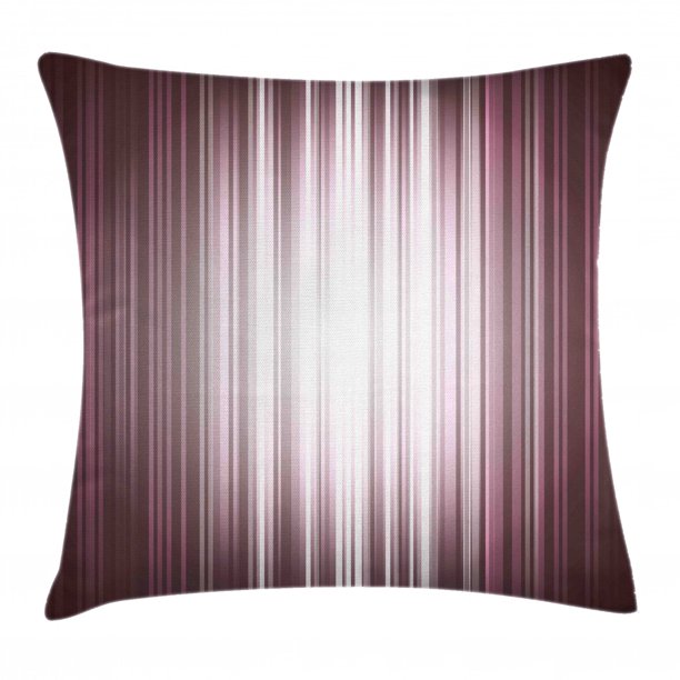 Purple Throw Pillow Cushion Cover, Futuristic Digital Style Artistic