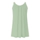 thumbnail image 5 of Vestido holgado con tirantes estilo playa para mujer: vestido de verano ligero y elástico con cuello en V, 5 of 5