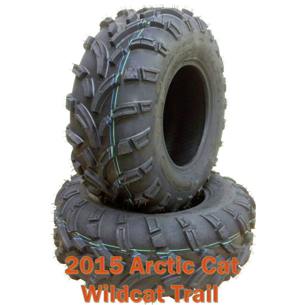 26x812 ATV Front Tires Set for 2015 Arctic Cat Wildcat Trail Walmart
