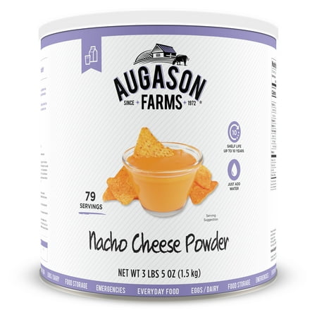 Augason Farms Nacho Cheese Blend Powder 3 lbs 5 oz No. 10