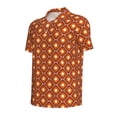 thumbnail image 4 of Wukai 60s and 70s Aesthetic Men’s Polo Shirts,Quick-Dry Athletic Shirt,Classic Fit Shirts-X-Large, 4 of 8