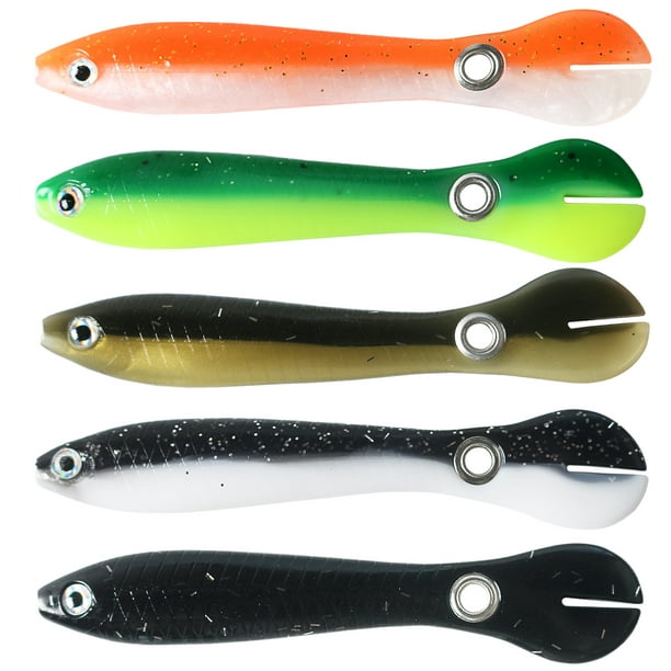 Mixfeer Loach Lure Fishing Soft Bait Swimming Lures Swimbait For Saltwater And Freshwater Color 3