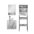thumbnail image 1 of Combo Gabinetes Para Baño MERIDA Con Sobre WC Y Botiquín., 1 of 6
