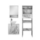 thumbnail image 1 of Combo Gabinetes Para Baño MERIDA Con Sobre WC Y Botiquín., 1 of 6