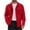 Red, variant on Yungyresw Casual Cargo Jacket Chest Flap Pockets Workwear Jacket Long Sleeve Slim Fit Shirt Jacket Comfortable for Outdoor Work Fishing
