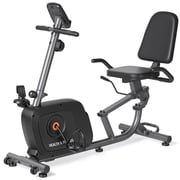 Naipo Recumbent Exercise Bike Stationary Bike 300LBS Weight Capacity Indoor Exercise Bike for Seniors with 16 Levels Magnetic Resistance with LCD Monitor Heart Rate Handle for Home
