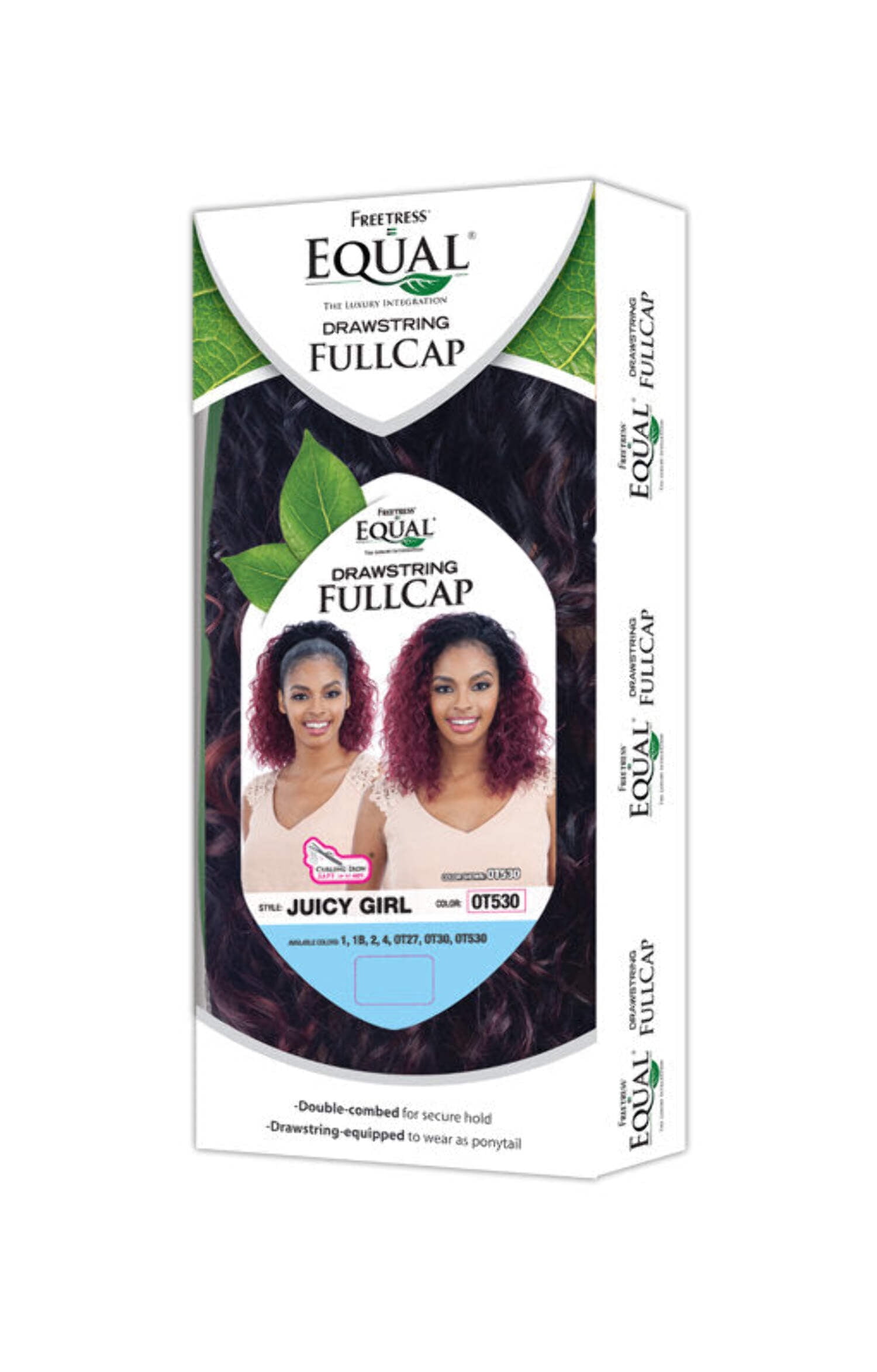 Freetress Equal Drawstring Fullcap Half Wig - Juicy Girl
