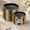 Black and Gold, variant on 60PCS Clear Plastic Plates Set - Heavy Duty Disposable Party Plates with 30 10.25" Dinner Plates & 30 7.5" Salad Dessert Plates
