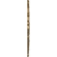 thumbnail image 4 of 67 1/8"W x 48 5/8"H x 1 7/8"P Piedmont Ceiling Medallion (Fits Canopies up to 6 1/2"), Hand-Painted Pale Gold, 4 of 5