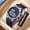 Blue Silver, variant on Womens Digital Watch Sport Waterproof Watch Analog Military Tactical Watches LED Backlight Alarm Stopwatch Wrist Watches