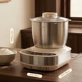 thumbnail image 3 of Kitchen Stand Mixer, 304 Stainless Steel Electric Dough Mixer 7.4qt Large Capacity Electric Dough Maker with Ferment Function For Baking Bread Dough&Pizza Dough, 3 of 13