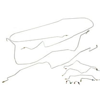 Dorman 919-048 Stainless Steel Preformed Brake Line for Specific Dodge Models (OE FIX)