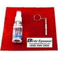 thumbnail image 7 of 5 Eyeglass Sunglass Lens Cleaner Cleaning Kit with Spray Cloth Tool Key Chain, 7 of 7