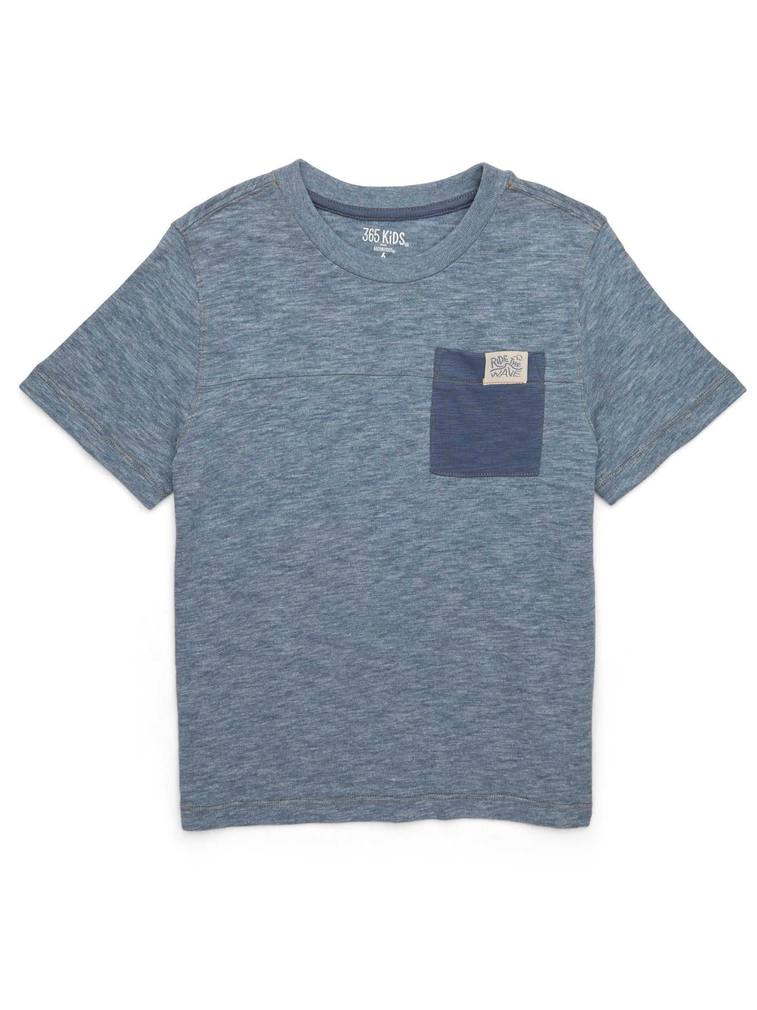 365 Kids by Garanimals Boys Pocket Tee and Shorts Outfit Set, 2-Piece, Sizes 4-10