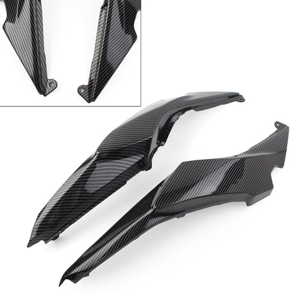 NS Carbon Fiber Motorcycle Rear Tail Side Seat Cover Fairing for Ninja 650, ER-6F, Z650 2017 2018 2019 2020 2021