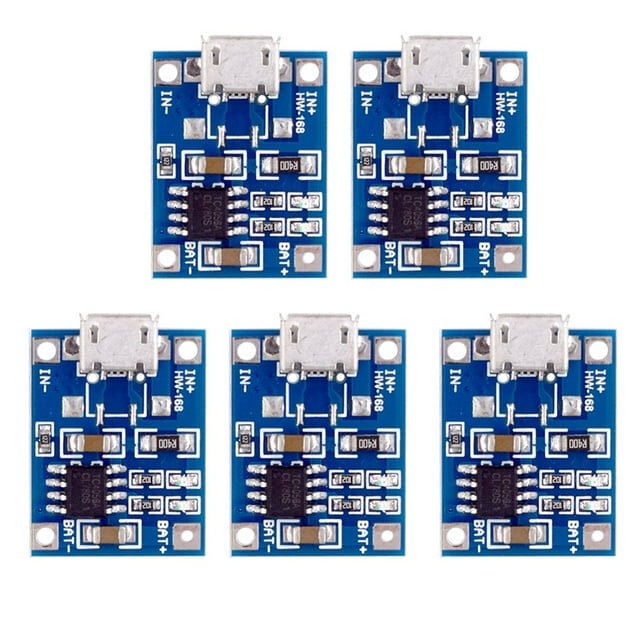 Carte de Chargement de Batterie Module de Chargement de Batterie DC4.5-5.5V pour Batteries au Lithium