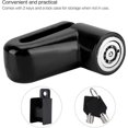 thumbnail image 2 of Security Disc Brake Lock, Scooter Motorcycle Anti-theft Bike Bicycle Brake Wheel Disc Rotor Lock(Black), 2 of 5